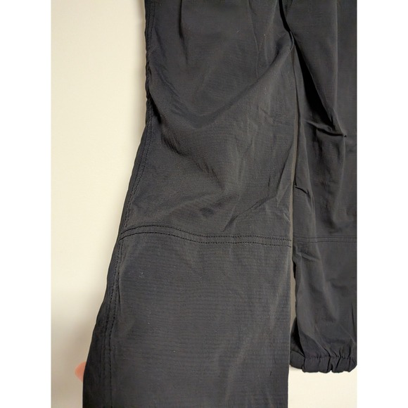 Athleta Womens Black Cargo Jogger Pants Ripstop Hiking Travel Size 8 - Picture 9 of 14